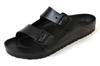 Birkenstock 129421 Arizona EVA Regular Size 42 Sandals, Black, (Wide), (Approx. 27.0cm)