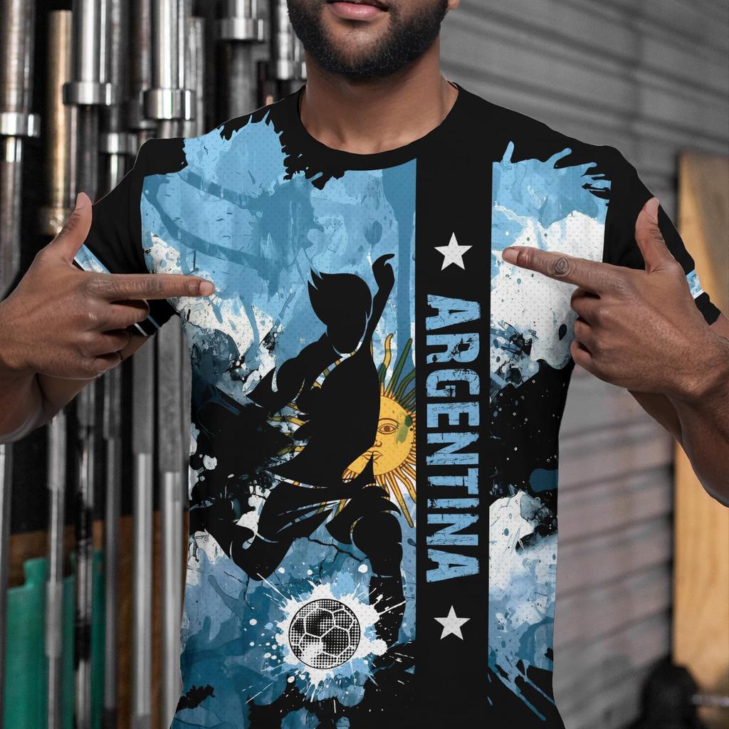 Unisex Retro Soccer Fan Jersey Honduras Design Lightweight Breathable Fabric Short Sleeve Streetwear T-Shirt for Sports and Casual Wear