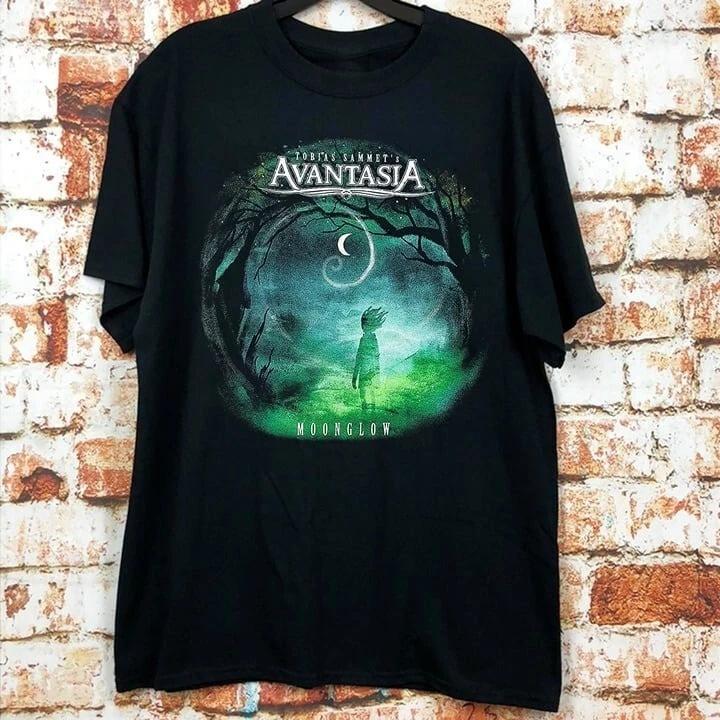 Avantasia Band Moonglow Size S 234xl T Shirt Cotton Unisex L