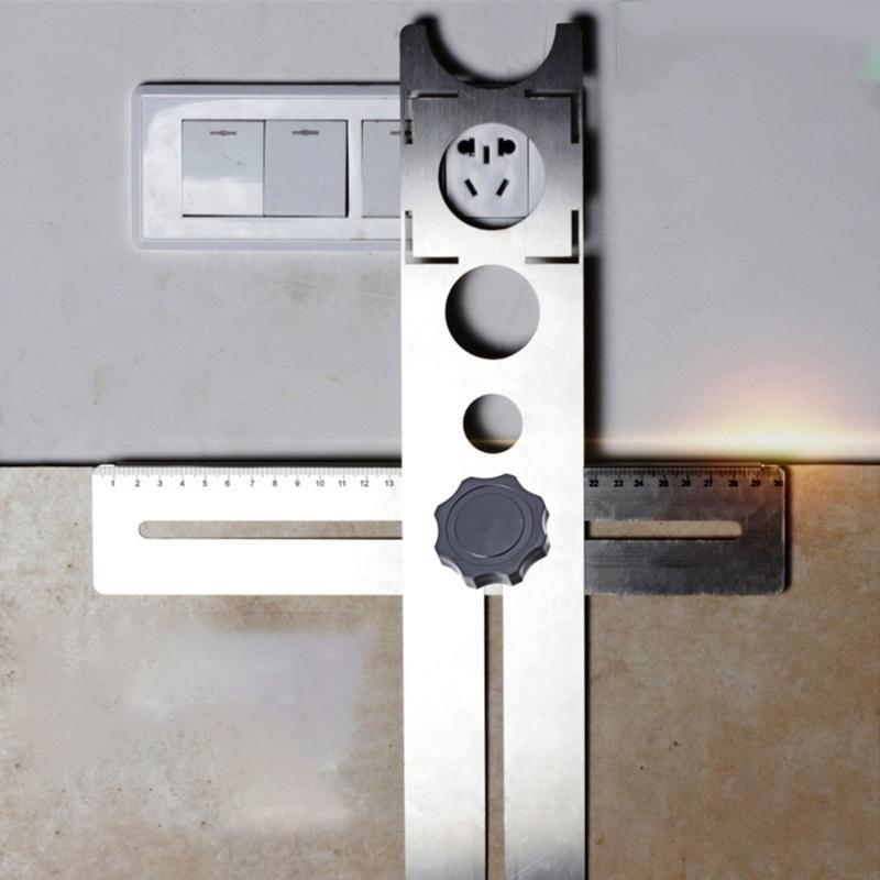 964E High Wear Resistance Tile Glass Marble Drill Locator for Accurate Hole Drilling