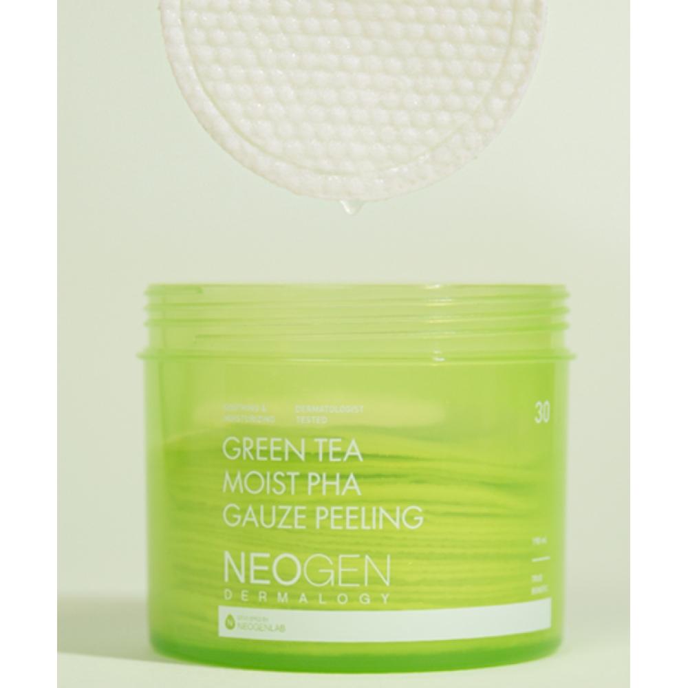 NEOGEN Hydrating Toner Pad Green Tea Pha 30 Sheets