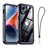 Shellbox Profesjonalne Wodoodporne Etui na Telefon dla iPhone 14 17Air 13 15 16 - 360 Pełne Pokrycie Odporne na Wstrząsy Pyłoszczelne IP68