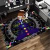Moonlit Meditation Office Rug Chair Mat, Entryway Carpet, Suitable for Front Door, Bedroom, Living Room, Desk, Holiday Gift