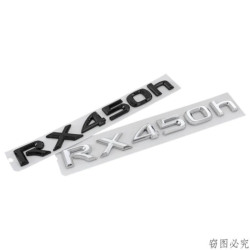 Litery ABS Emblemat Boczny Karoserii Samochodu Naklejka na Tylną Klapę dla Lexus RX450hL RX450h RX200t ES200t ES300H IS300 GX470 GX460
