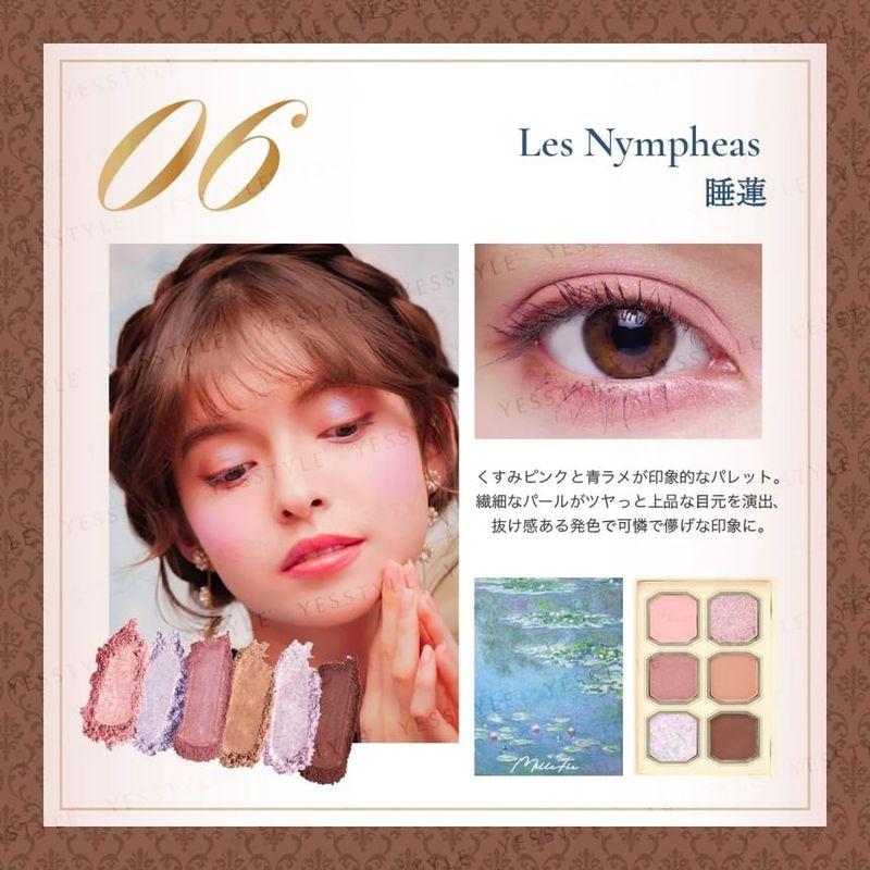 MilleFee - Monet's Painting Eyeshadow Palette 06 Water Lily