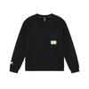 (WMNS) CNY Series 3D Pocket Sports Round Neck Pullover Black Hoodie Women's AWT21312-BK