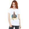 Disney Womens/Ladies Aladdin Movie Genie Photo Cotton Boyfriend T-Shirt