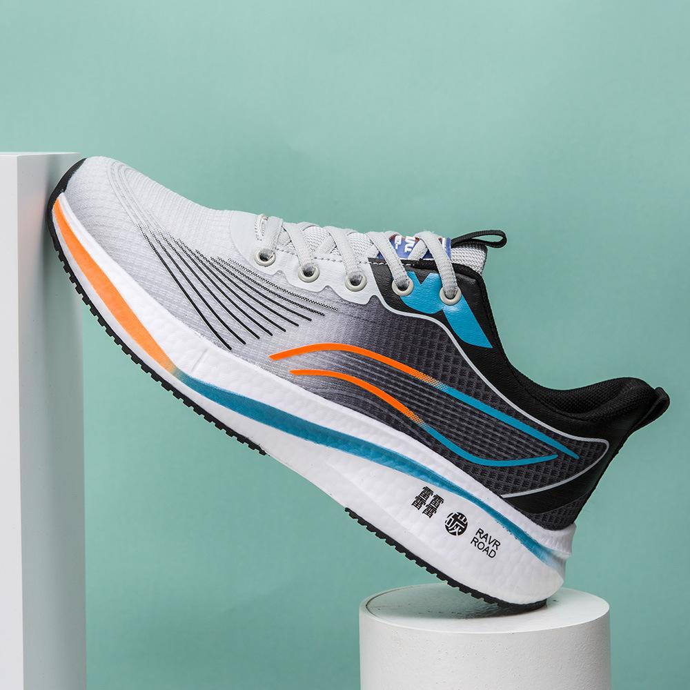 New casual 2024 summer running shoes men's and women's comfortable sports shoes breathable lightweight trendy casual running shoes