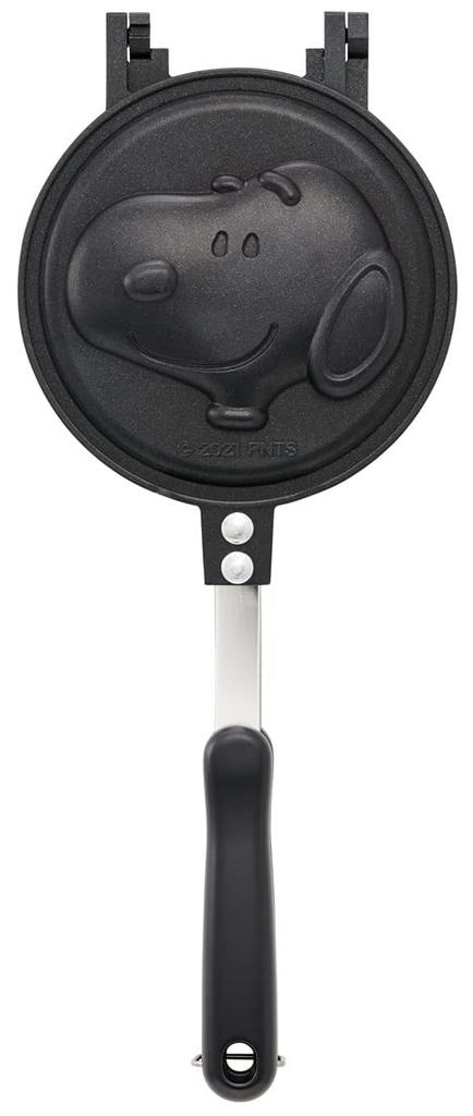 Skater Hotcake Maker Fun for Parents and Direct Flame Snoopy Easy To - Children, Compatible, Aluminum, Design, Clean, ALHOC1-A