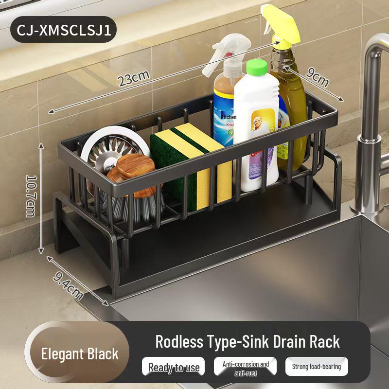 Fire Goose Multi-Functional Stainless Steel Kitchen Sponge & Rag Draining Rack
