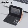 Baellerry Men Short Wallets Vintage Design Thin Bi-fold Wallet Business Card Holder Fashion Purse GZW