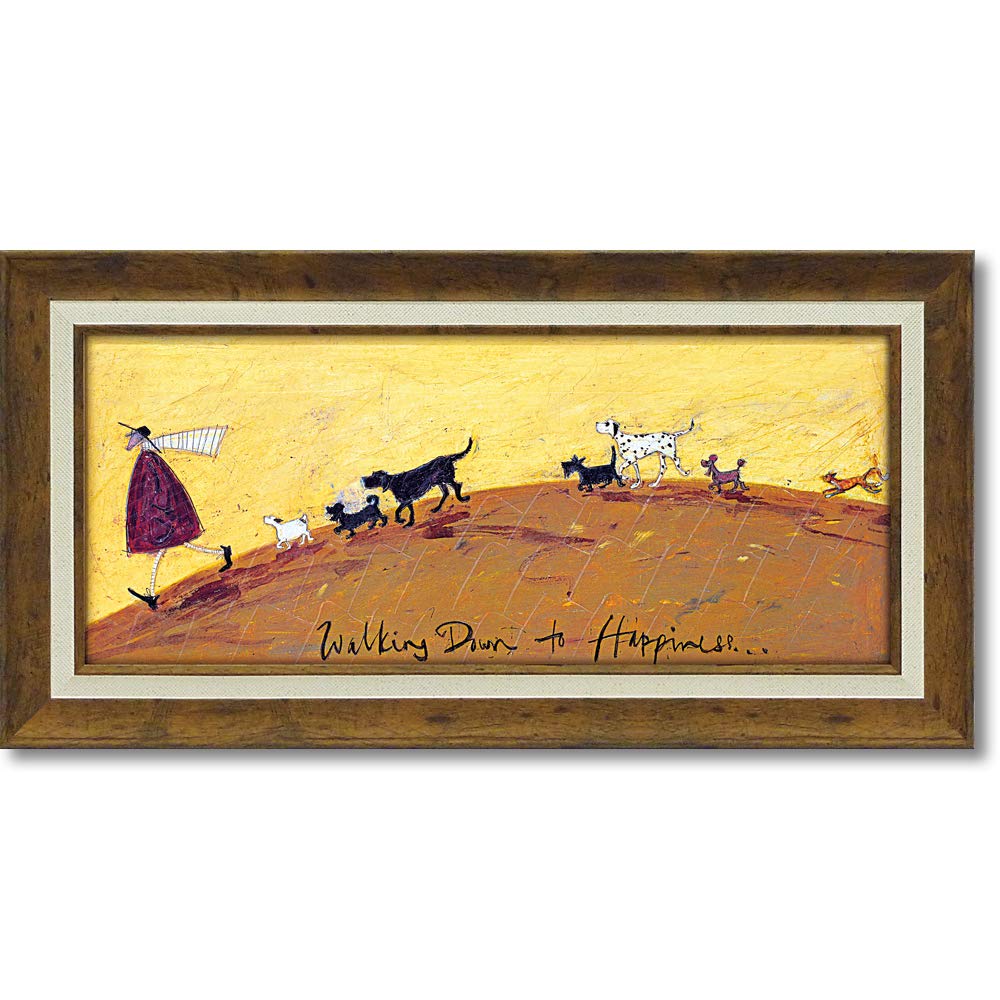 YouPower Art Life Multicolor Sam Toft Art Frame Frame/Still Weight Approx. 0.9kg Gel-Coated ST-10022 ST-10022