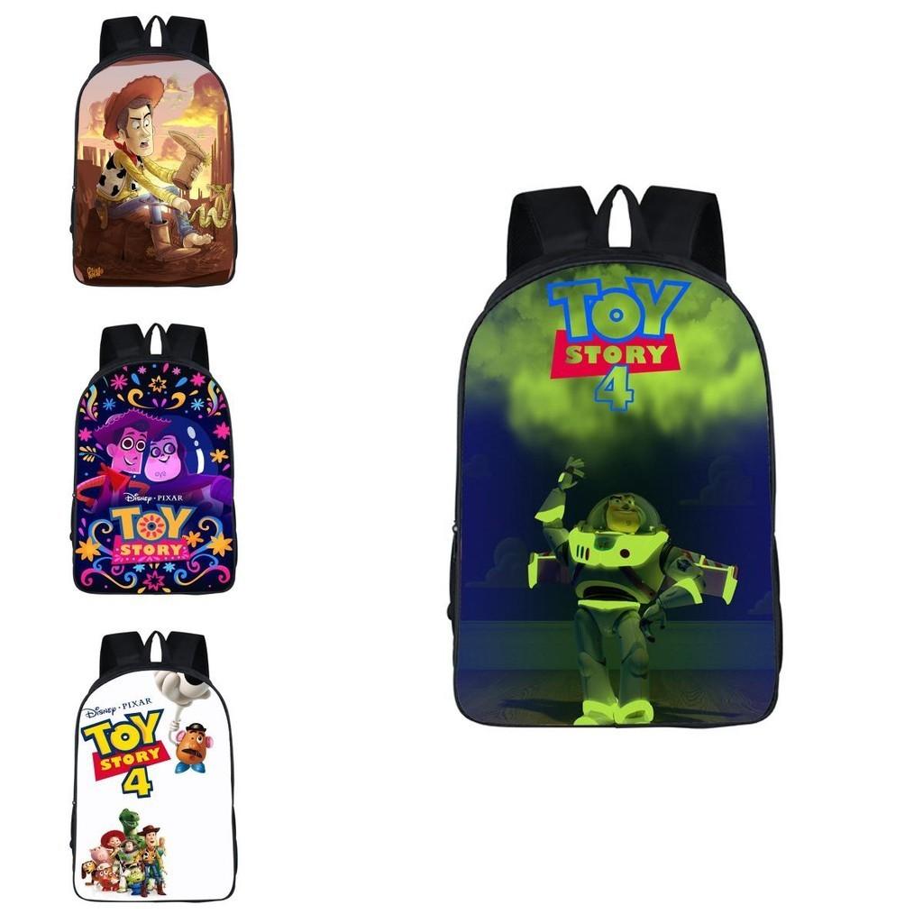 Toy Story 4 Buzz Woody Forky Schoolbag Durable And Waterproof Backpack For Kids