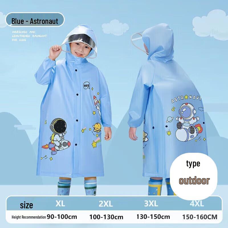 Children s Raincoat with Backpack Slot