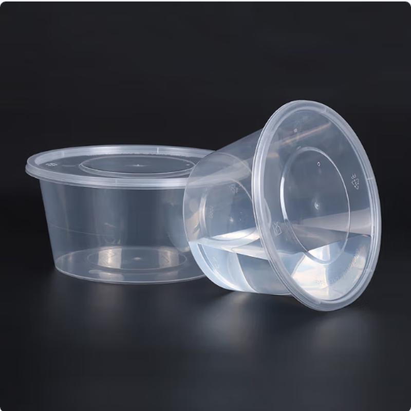 Disposable Round Takeaway Food Containers