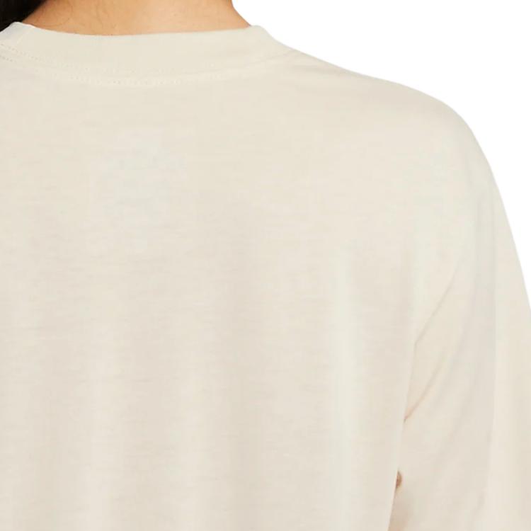 New Nike T-Shirt Women's Sand Pile White DX7897-126