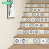 Stair Decoration Sticker Waterproof Pvc Self-Adhesive Stair Sticker No Residual Glue Wall Sticker
