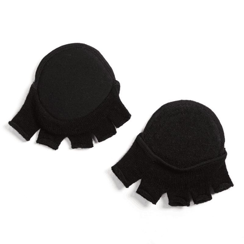 

Жіночі шкарпетки-чохли з бамбукового волокна з відкритим носком на півпальця, нековзні, для весни/літа One Size