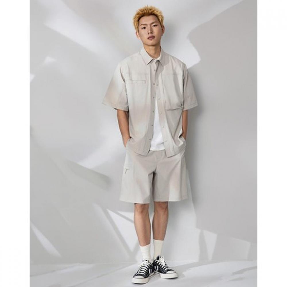 Converse Cool Fill Woven Utility Shorts Sage Smoke Mcj760 Gjr
