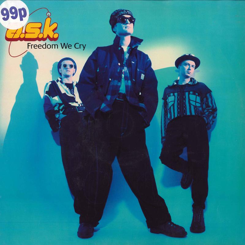 

12inch Record A.S.K. - Freedom We CRY MCST1591 MCA 1992 UK Dance & Electronica Used