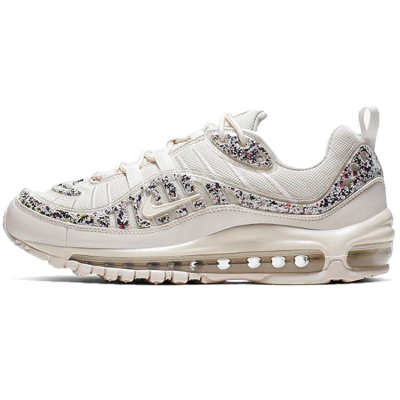 Nike Air Max 98 Lx 'Recycled Material White Beige' Women's Sneakers Casual Shoes AV4417-002