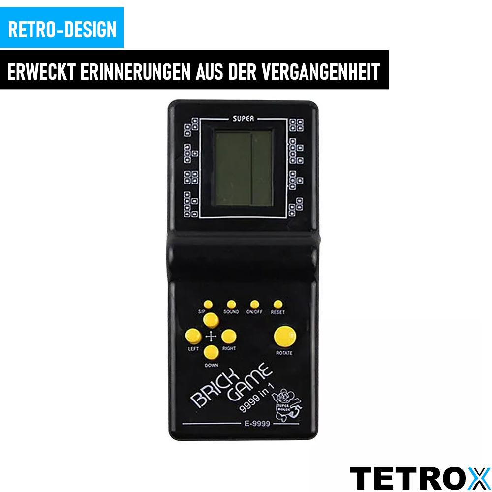 TETROX Console di Gioco Portatile Retro Giochi Classici Integrati