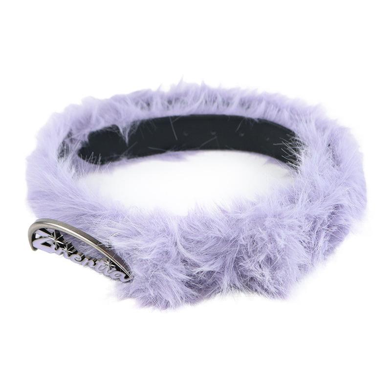European And American Plush Belt Women