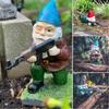 Shooting Dwarfs Home Resin Ornaments Resin Handicrafts Shooting Dwarfs Sniper