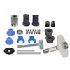 Hardened Steel Dual Drive Extruder Gear Upgrade Kit Drive Gear for BMG Prusa I3 Bowden 3D Printer Extruder Replacement Parts