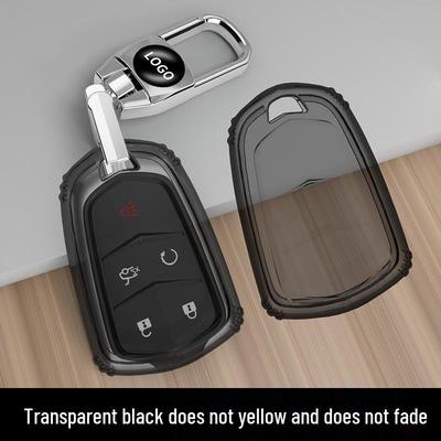 Cadillac Schlüsselhülle für XT5, XT4, XT6, CT5, CT6, CT4, XTS, ATSL - Transparente Schale