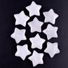 20Pcs Colorful Miniature Star Ornament 20x20mm Tiny Stone Star Decoration For Tabletop Bookshelf Festival Decoration