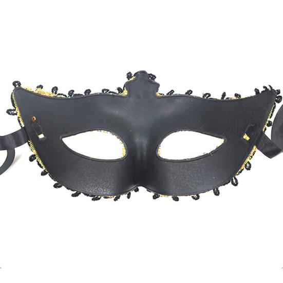 Lace Handheld Masquerade Masque with Stick Butterfly Sequin Half Face Eye Cushion for Women Carnival Venetian Prom Halloween Cosplay Parties