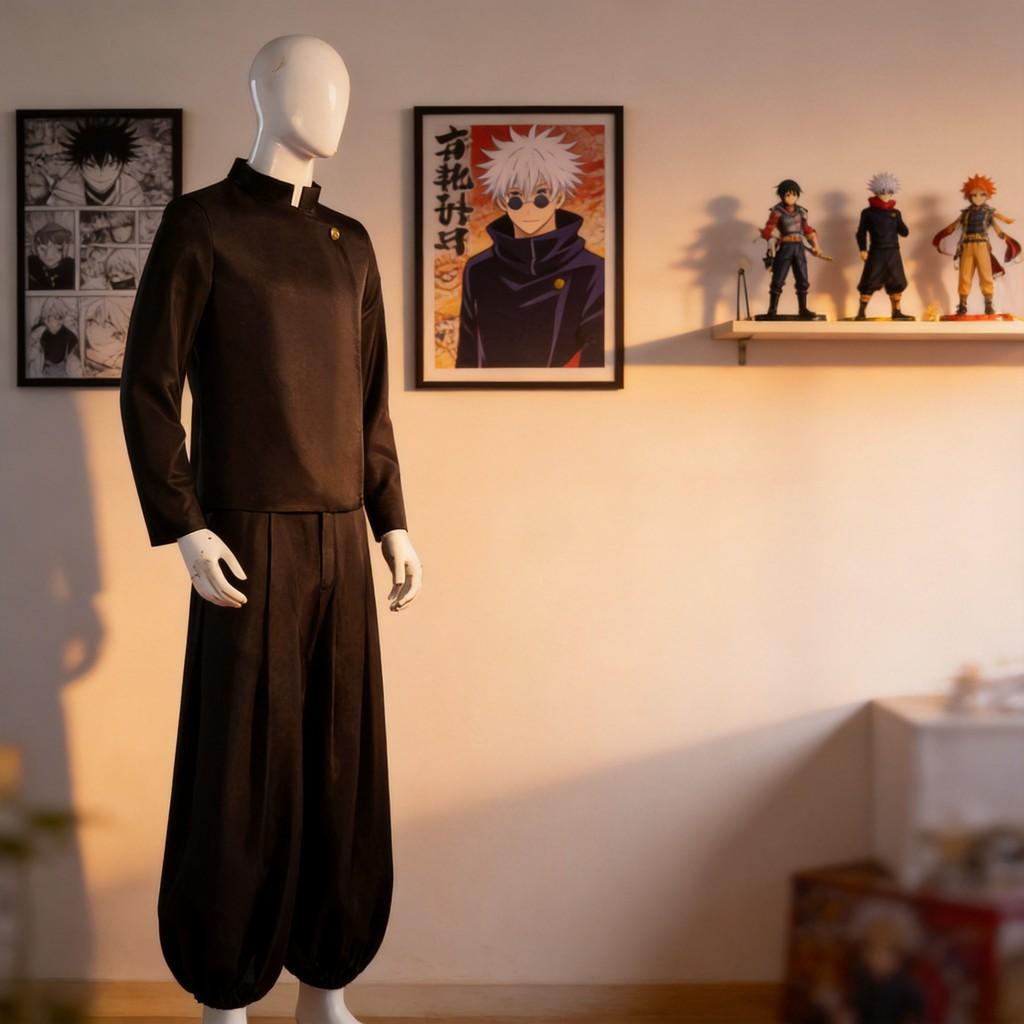 Jujutsu Kaisen Gojo Satoru And Geto Suguru Cosplay Costume With Polyester Fabric For Anime Fans