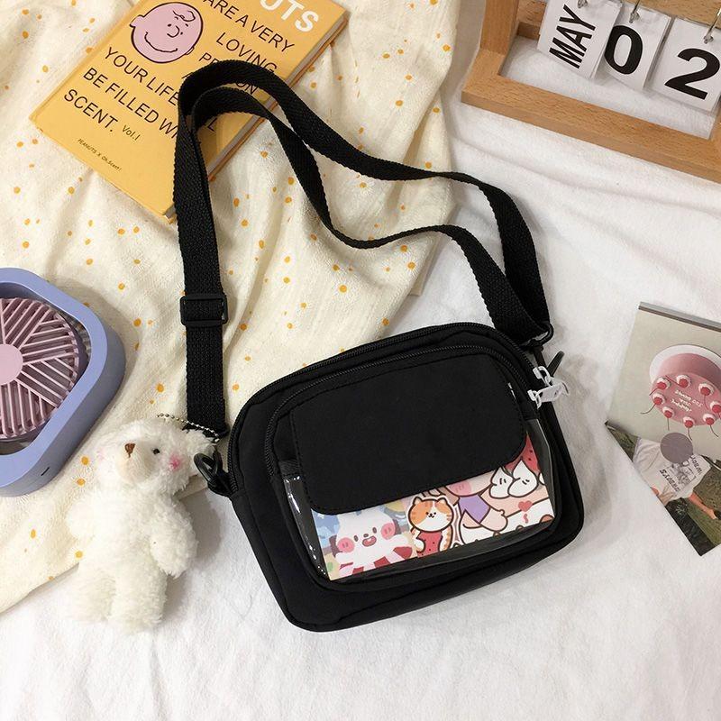Cute Small Bag Female Student New Small Fresh Shoulder Bag Literary Versatile Messenger Bag Female