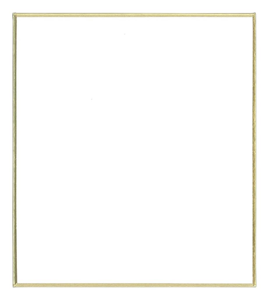 Koumeido Mini Shikishi (1/4 Size) Sunshoan Shikishi, High-Quality Calligraphy and Painting Paper "Gasenshi with Dosa Coating" (137mm X 122mm), 50 Shee