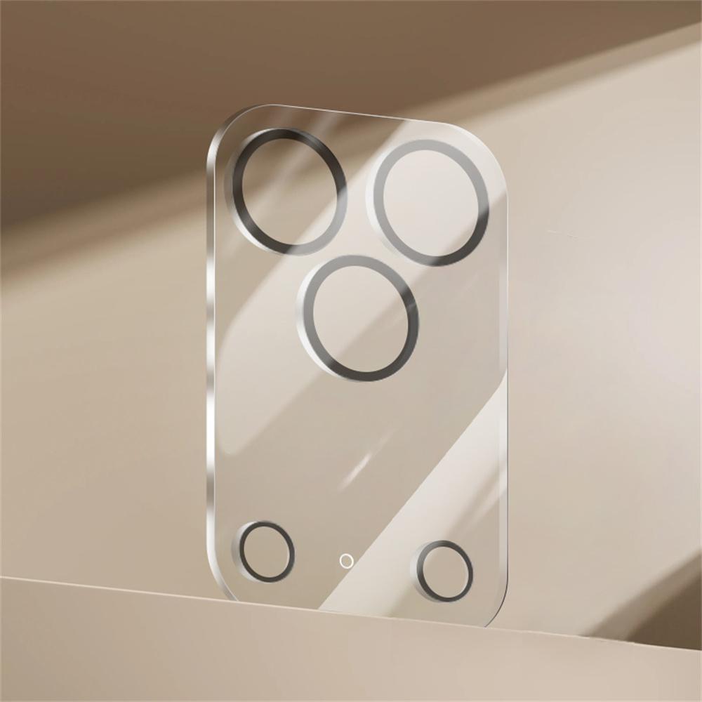 For iPhone 17 Pro Max Camera Lens Protector Clear Black Circle 3D High Aluminum-Silicon Glass Lens Film