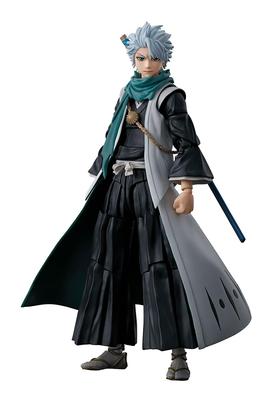 TAMASHII NATIONS BLEACH Toshiro Hitsugaya aproximadamente 135mm figura móvel pintada SHFiguarts PVC&ABS