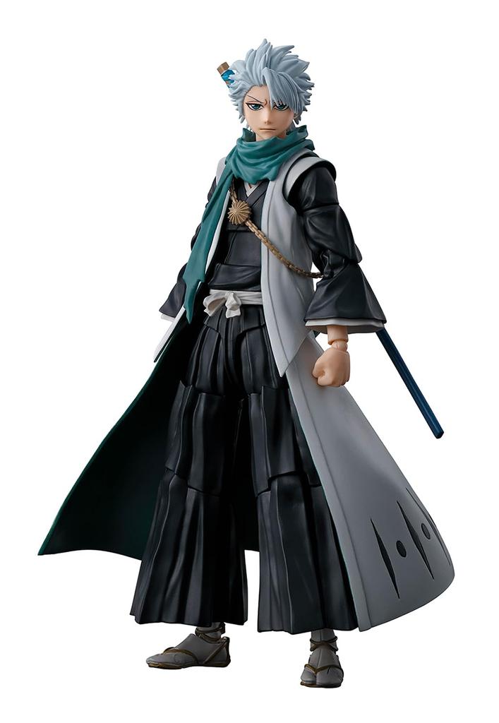 TAMASHII NATIONS BLEACH Toshiro Hitsugaya ca. 135 mm bemalte bewegliche Figur SHFiguarts PVC&ABS