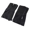 1 Pair Leg Gaiters Multifunctional Waterproof Prevent Slip Durable Adjustable Snow Boot Gaiters for Outdoor Hiking Black L