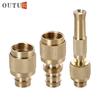 All-Copper Adjustable High-Pressure Spray Gun for Car Wash, Watering, and Floor Cleaning.