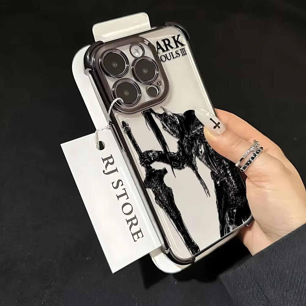 

Hot Game Dark Soul Phone Case For iPhone 17 Air 16 e 15 14 13 12 11 Pro Max Plus Mini SE 2020 2022 Shockproof Bumper iPhone 12 mini