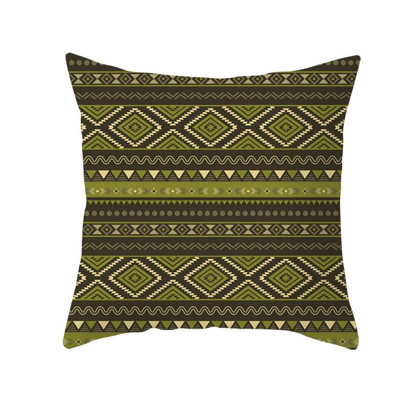 Geometric Mancha Lo Printed Polyester Pillowcase 45x45cm Bohemian Hippie Sofa cushion cover Bedroom Home Decor Pillowcase