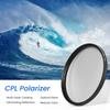 CPL Filter Ultra Slim Optics Multi Coated Circular Polarizer Camera Lens Filter 37mm 49mm 52mm 58mm 67mm 72mm 77mm 82mm