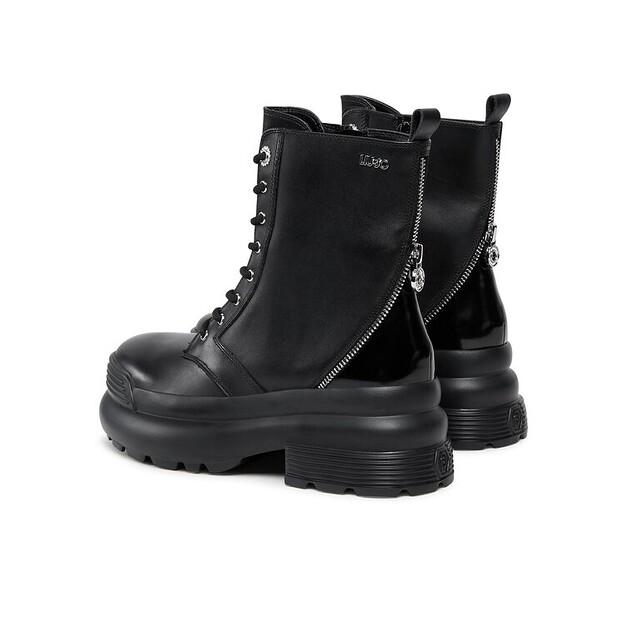 Liu Jo Amy 17 Ankle Boots SF3101 P0102, Black