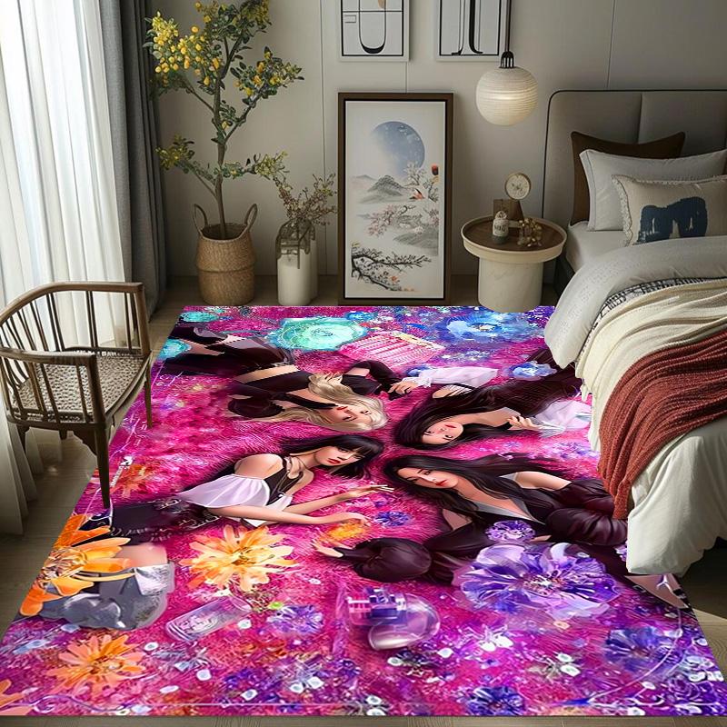 Blackpink: Global Icons Music Style carpet Doormat Suitable for all seasons Doormat Fashion Room