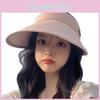 Women Summer Empty Top Hat Large Eave Uv Resistant Sunshade Sun Hat Protection