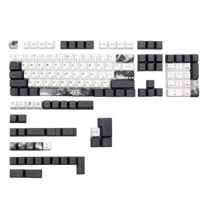 Capuchons de touches Ink Lotus OEM, hauteur PBT, sublimation japonaise, pour clavier de jeu mécanique gk61/68/87/96/98/108