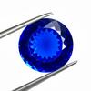 Natural Blue Sapphire 19.6ct Round Cut Certified Loose Gemstone