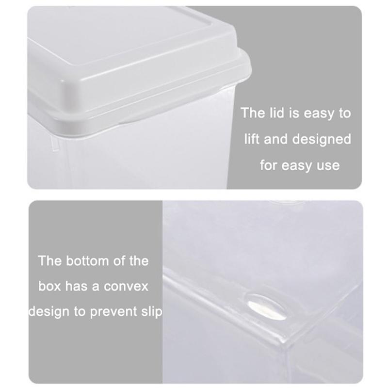 Brot Toast Kühlschrank Crisper Aufbewahrungsbox Küche Kunststoff Lebensmittelbehälter Box