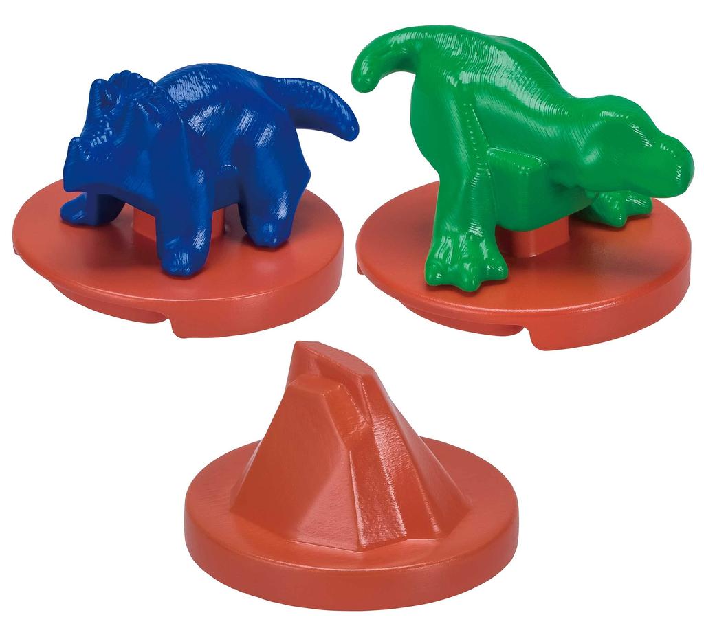 Megahouse Dinosaur Othello Wars 3 Games Ages 8 and up